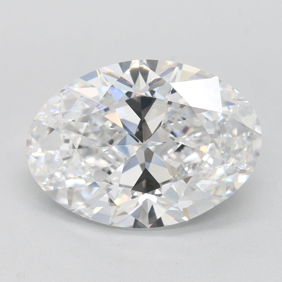 3.03ct Oval D IF Lab Created Diamond
