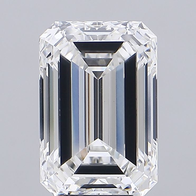 8.09ct Emerald F VVS2 Lab Created Diamond