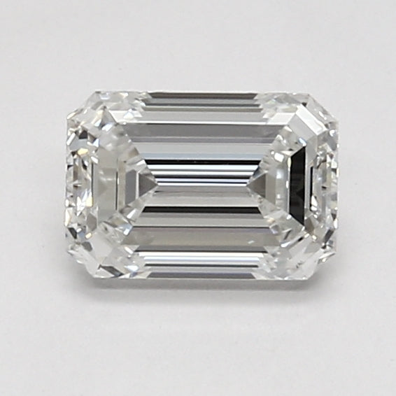 0.96ct Emerald E VVS2 Lab Created Diamond