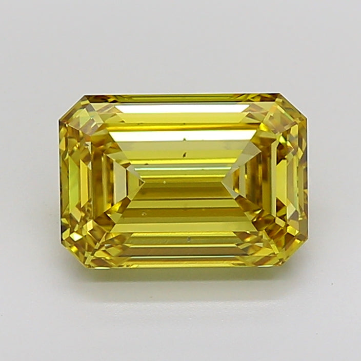 5.11ct Emerald VS2 Lab Created Diamond