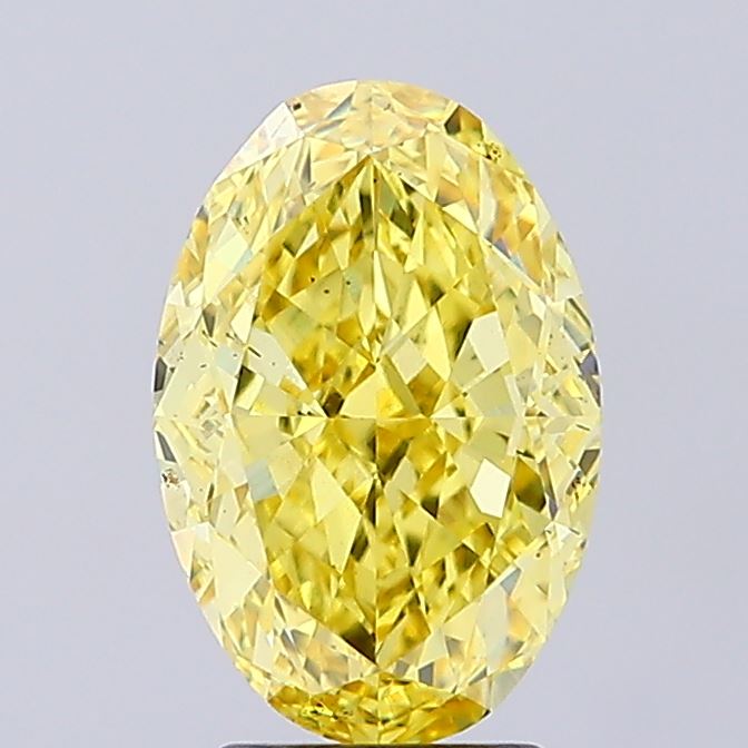 3.73ct Oval VS2 Lab Created Diamond