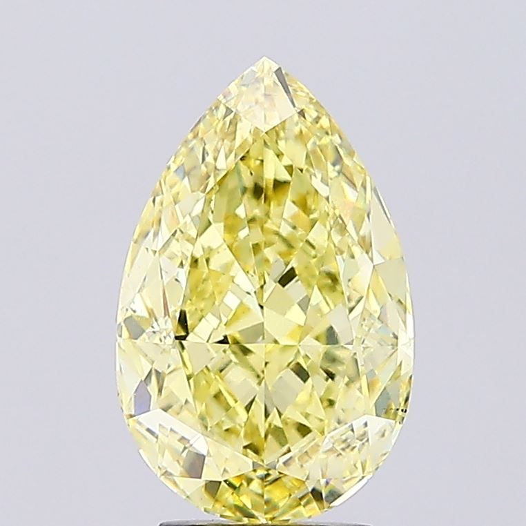 4.41ct Pear VS2 Lab Created Diamond