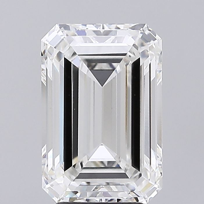 4.09ct Emerald F VVS2 Lab Created Diamond