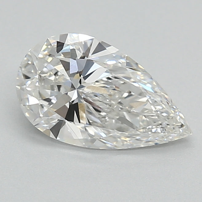 0.9ct Pear E VVS1 Lab Created Diamond