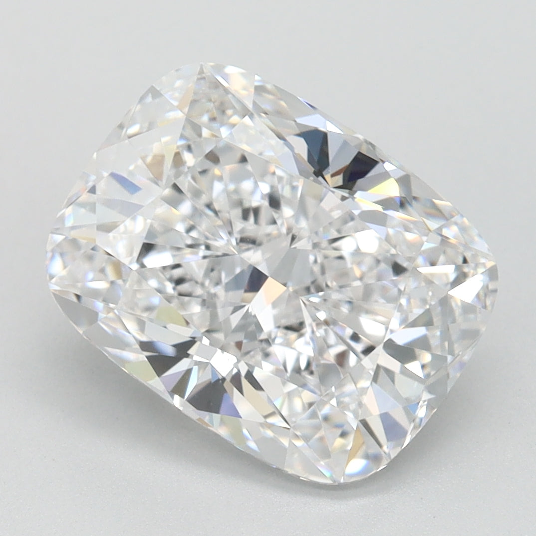 3.11ct Cushion D VVS1 Lab Created Diamond