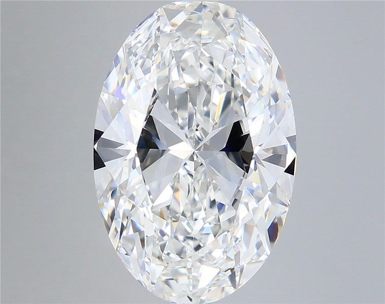 8.03ct Oval E VVS2 Lab Created Diamond