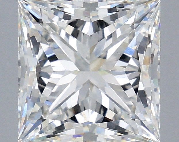 3.05ct Princess F VVS2 Lab Created Diamond