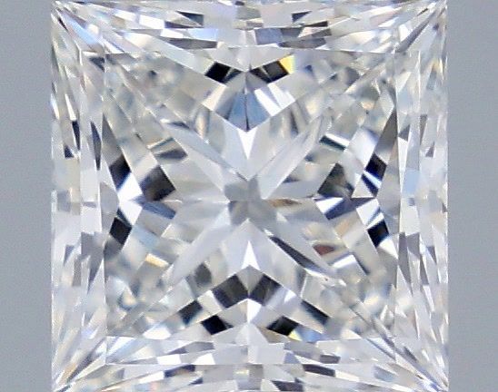 2.54ct Princess F VVS2 Lab Created Diamond
