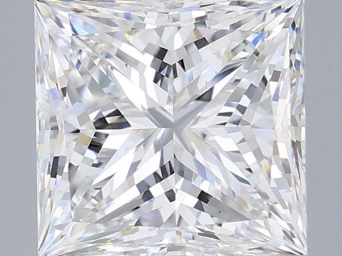 3.03ct Princess E VS1 Lab Created Diamond