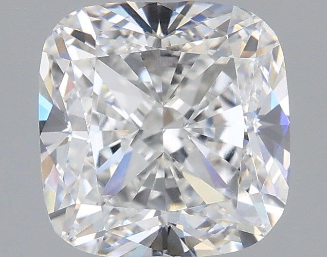 2.7ct Cushion D VVS2 Lab Created Diamond