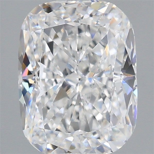3.01ct Cushion D VVS2 Lab Created Diamond
