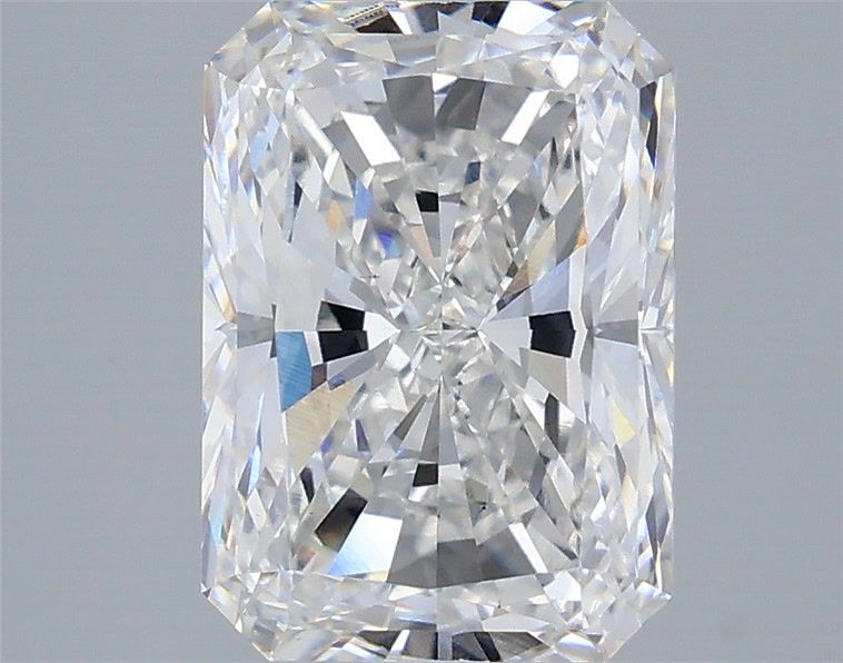 4.03ct Radiant F VS1 Lab Created Diamond