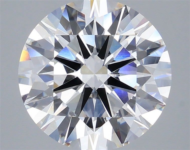 6.08ct Round F VVS2 Lab Created Diamond