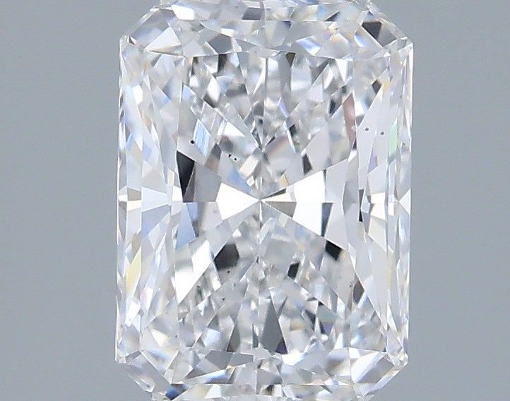 2ct Radiant D VS2 Lab Created Diamond