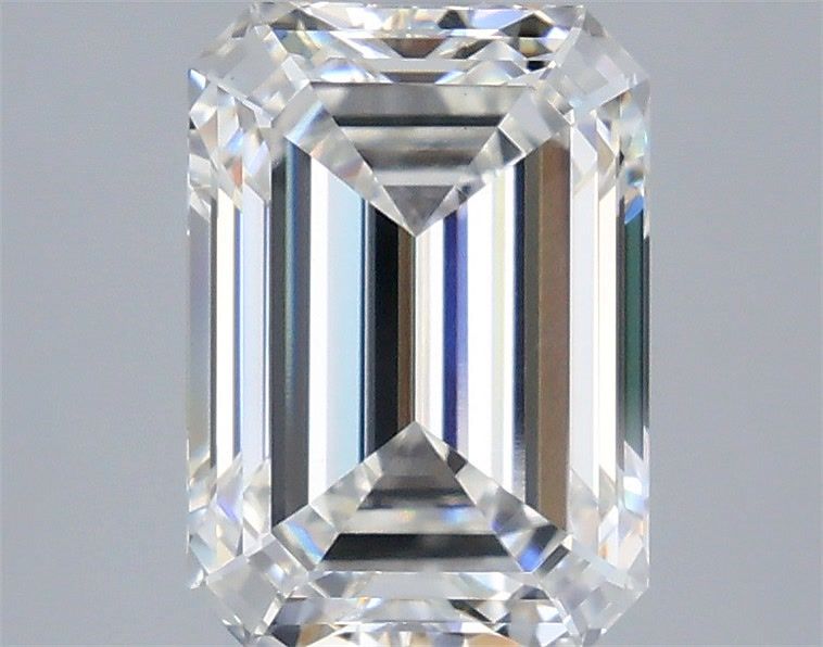 3.06ct Emerald F VVS2 Lab Created Diamond