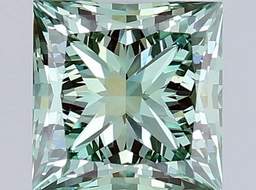 1ct Princess  VS1 Lab Created Diamond