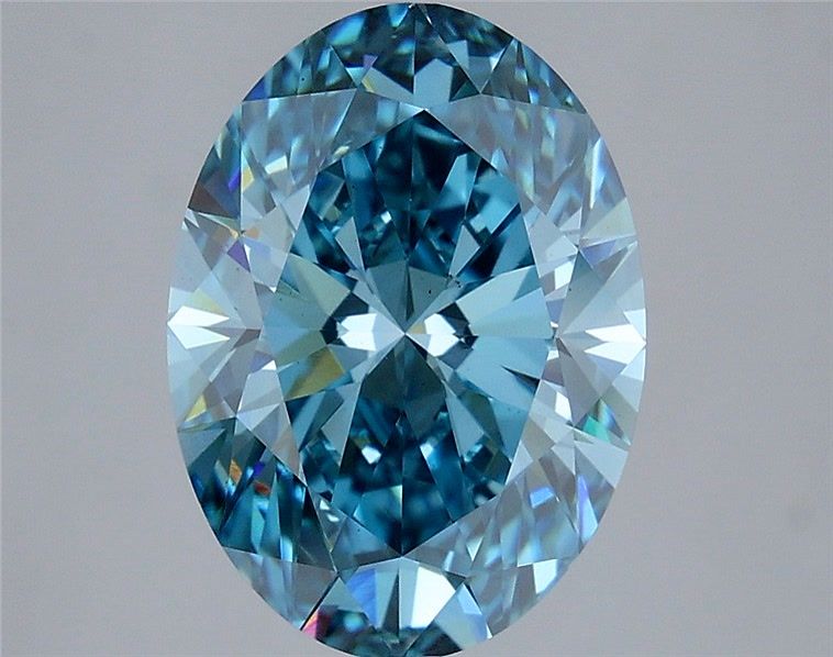 4.05ct Oval  VS1 Lab Created Diamond