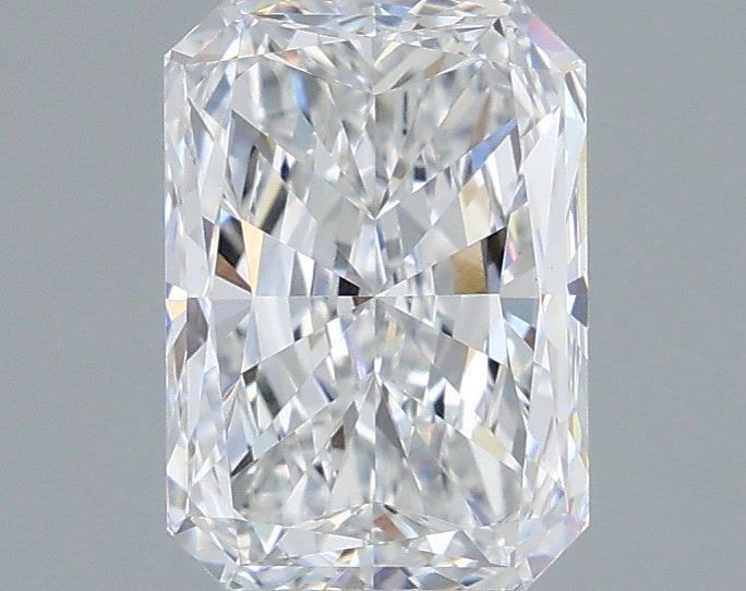 2.01ct Radiant D VS1 Lab Created Diamond