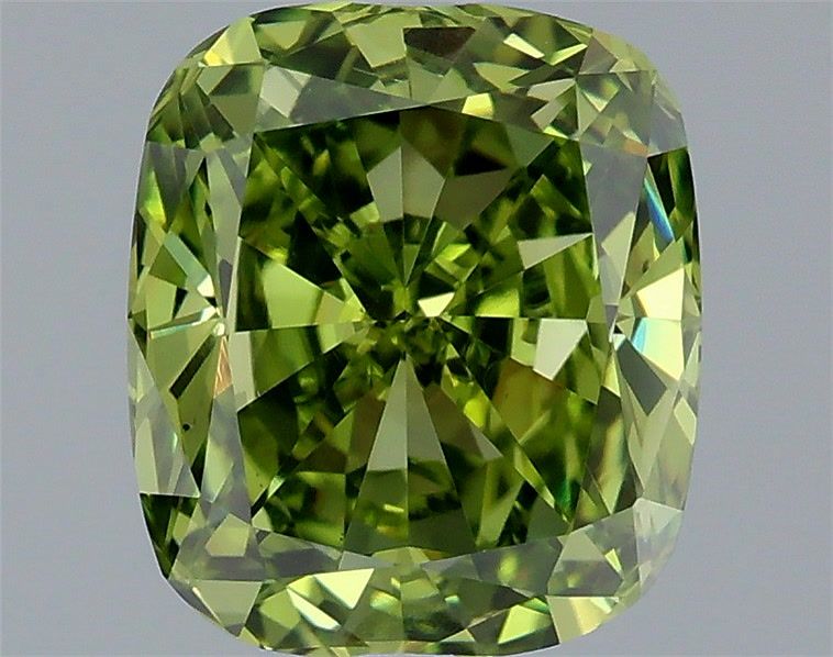 1.59ct Cushion FANCY VS2 Lab Created Diamond