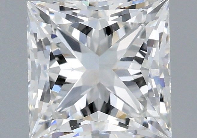 0.81ct Princess E VS1 Lab Created Diamond