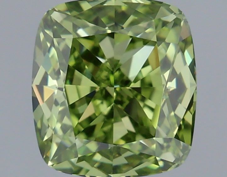 1.01ct Cushion FANCY VVS2 Lab Created Diamond
