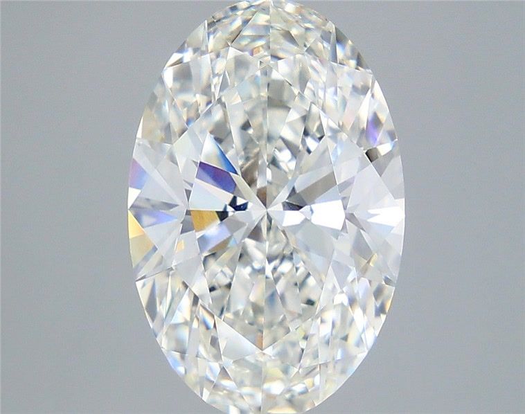 5.03ct Oval H VVS2 Lab Created Diamond