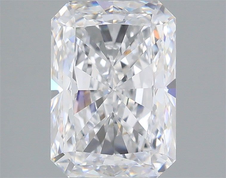 2.76ct Radiant D VVS2 Lab Created Diamond