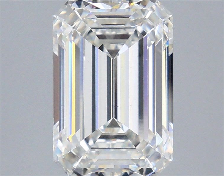 3.06ct Emerald F VS1 Lab Created Diamond