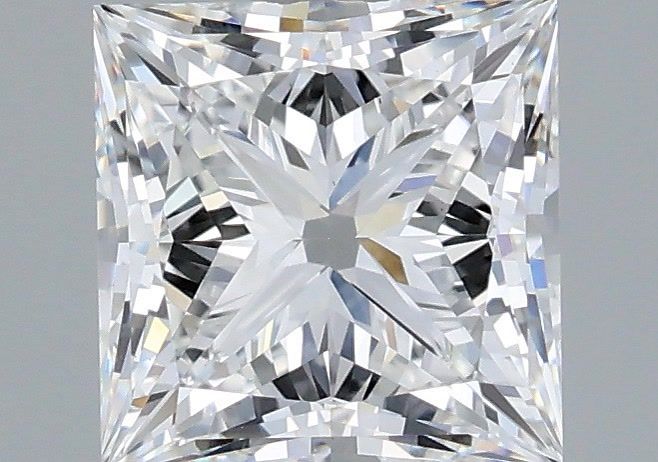 2.03ct Princess D VS1 Lab Created Diamond