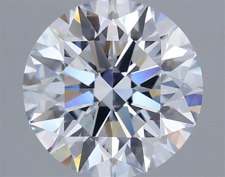 2.08ct Round F IF Lab Created Diamond