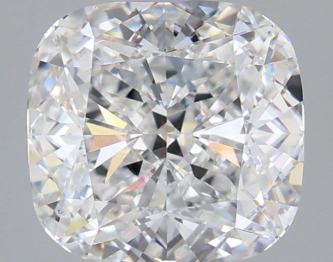 2.5ct Cushion D VS1 Lab Created Diamond