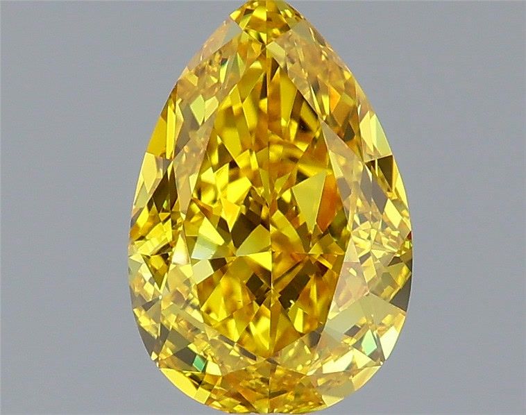 1.44ct Pear FANCY VS1 Lab Created Diamond