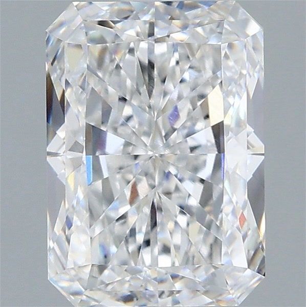 2.56ct Radiant D VVS2 Lab Created Diamond