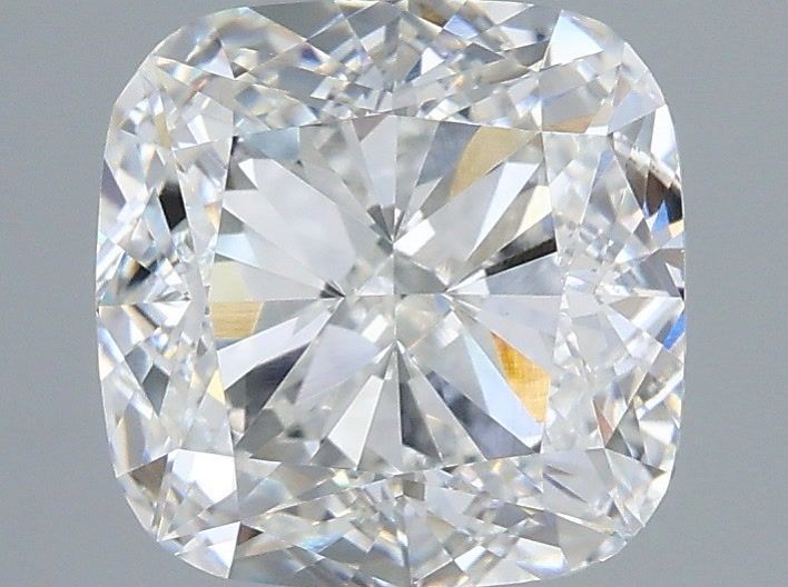 2.77ct Cushion E VVS2 Lab Created Diamond