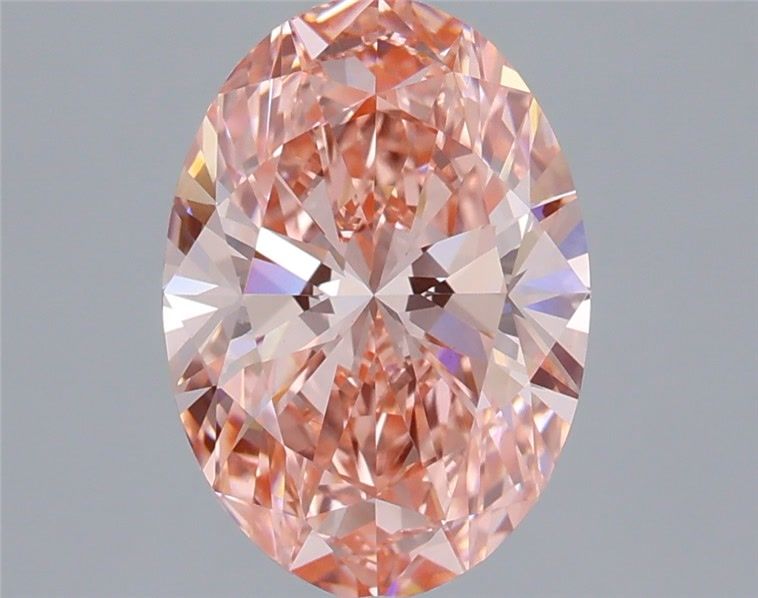 3.06ct Oval  VVS2 Lab Created Diamond