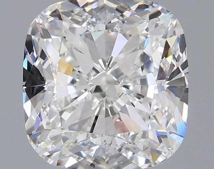 2.71ct Cushion E VVS1 Lab Created Diamond