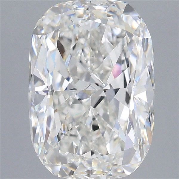 4ct Cushion F VS1 Lab Created Diamond