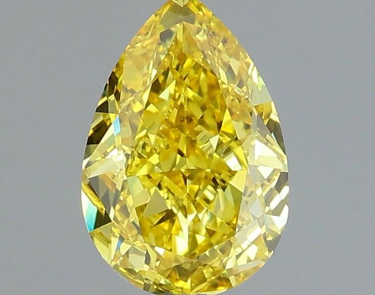 1.06ct Pear FANCY VVS2 Lab Created Diamond