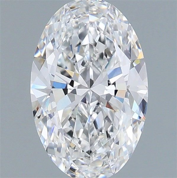 1.17ct Oval D VVS2 Lab Created Diamond