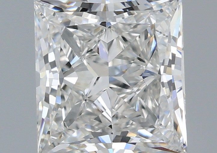 0.85ct Princess E VVS2 Lab Created Diamond