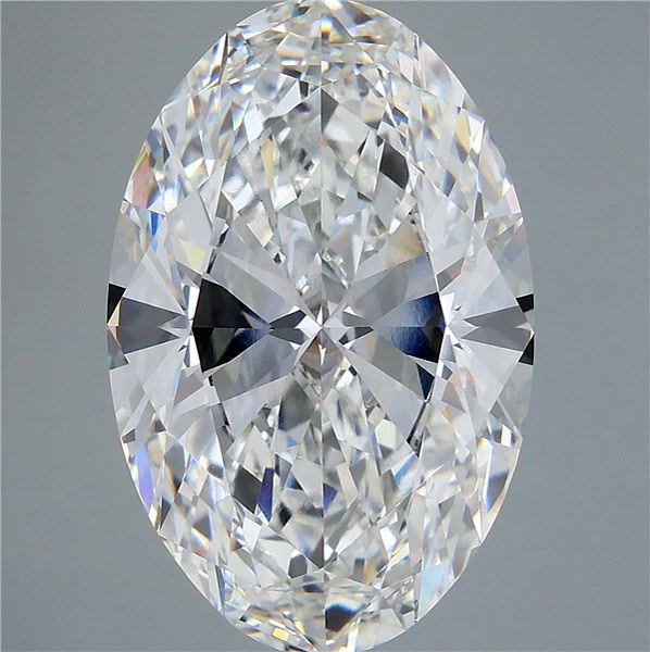 14.04ct Oval F VS1 Lab Created Diamond