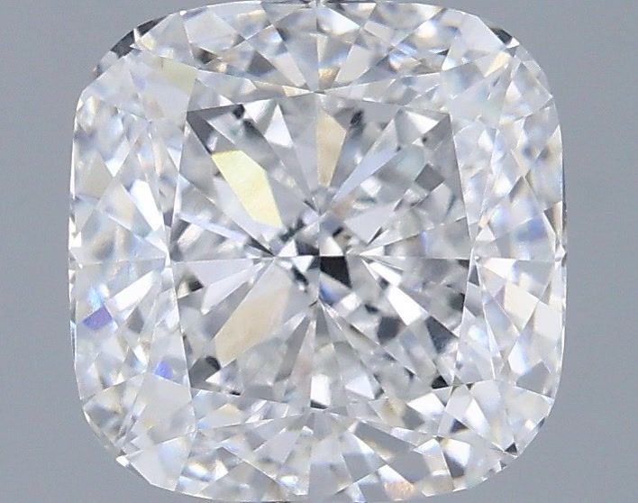 3.09ct Cushion D VVS2 Lab Created Diamond