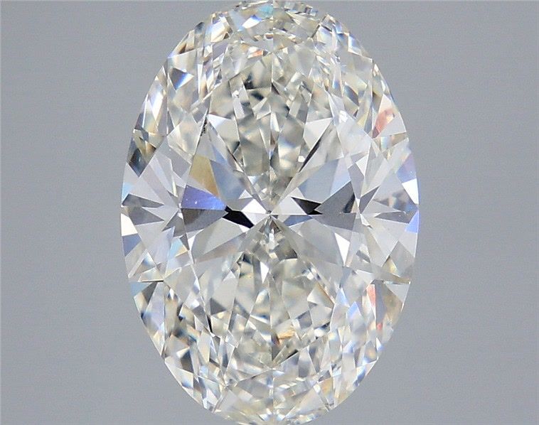 5.03ct Oval G VVS2 Lab Created Diamond