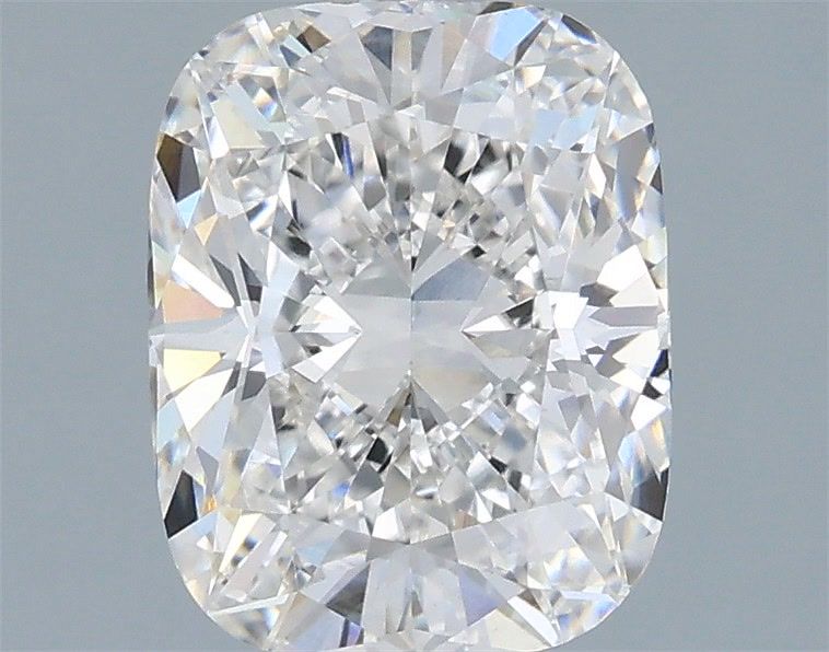 2.01ct Cushion E VVS1 Lab Created Diamond