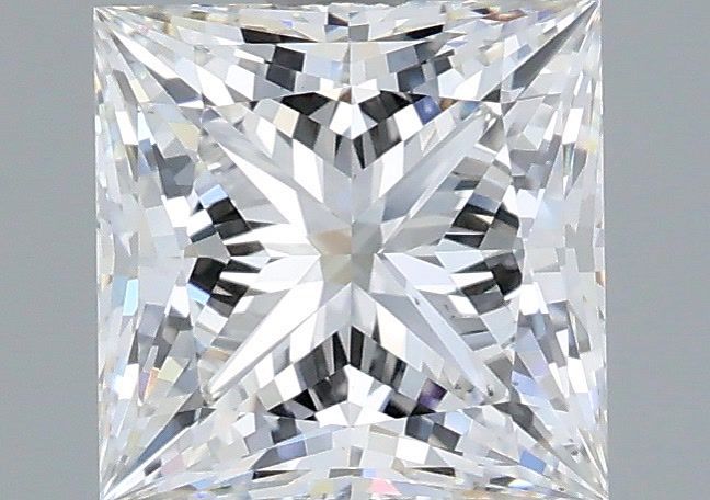 2.02ct Princess F VS1 Lab Created Diamond