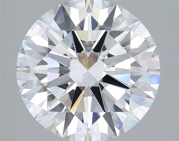 3.9ct Round F VVS2 Lab Created Diamond