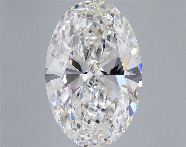 15.04ct Oval F VVS2 Lab Created Diamond