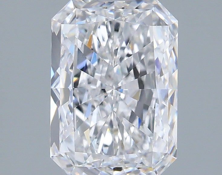 2ct Radiant D VS1 Lab Created Diamond