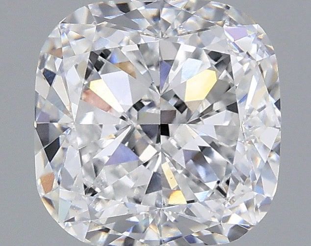 2.5ct Cushion D VS1 Lab Created Diamond