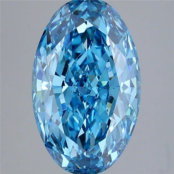 4.37ct Oval  VS1 Lab Created Diamond